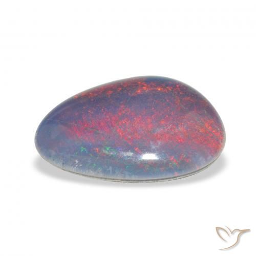 6.65カラットの天然マルチカラーオパールトリプレット、ファンシーシェイプ、オペーク