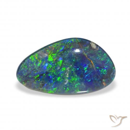 3.32ct マルチカラー オパールトリプレット, ファンシー, オペーク