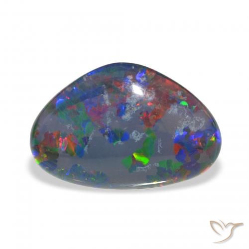 6.50ct マルチカラー オパールトリプレット, ファンシー, オペーク