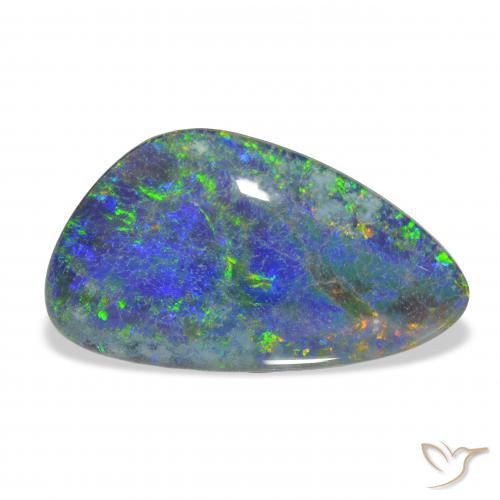 7.02ct マルチカラー オパールトリプレット, ファンシー, オペーク
