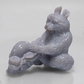 268.35カラットの天然マルチカラーオパール（56.5×49.4 mm・ファンシーシェイプ）