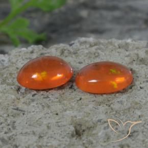 Shop natural 1.41ct ディープレッドがかったオレンジ オパール gems, 楕円形, from エチオピア at GemSelect. In stock, global shipping!