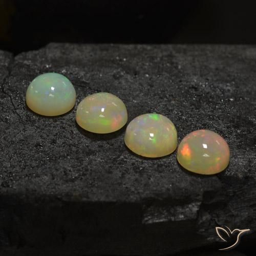 Shop natural 5.72ct マルチカラー オパール gems, ラウンド, from エチオピア at GemSelect. In stock, global shipping!