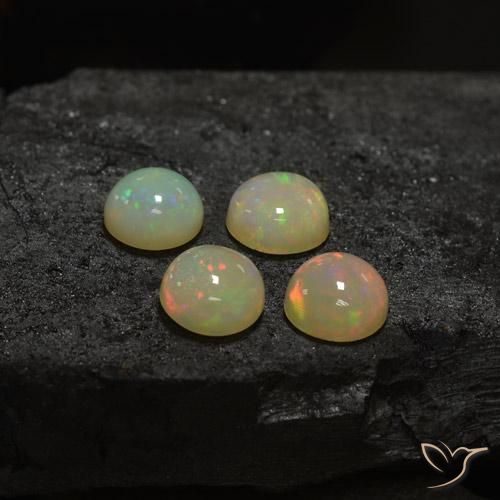 Shop natural 5.72ct マルチカラー オパール gems, ラウンド, from エチオピア at GemSelect. In stock, global shipping!
