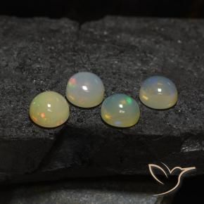 Shop natural 5.75ct マルチカラー オパール gems, ラウンド, from エチオピア at GemSelect. In stock, global shipping!