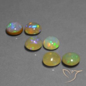 Shop natural 7.74ct マルチカラー オパール gems, ラウンド, from エチオピア at GemSelect. In stock, global shipping!