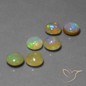 Shop natural 7.74ct マルチカラー オパール gems, ラウンド, from エチオピア at GemSelect. In stock, global shipping!