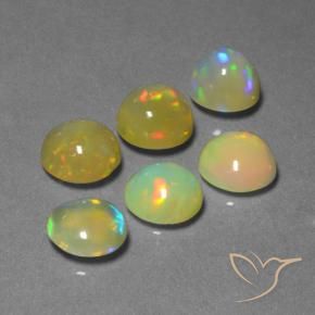 Shop natural 11.36ct マルチカラー オパール gems, ラウンド, from エチオピア at GemSelect. In stock, global shipping!
