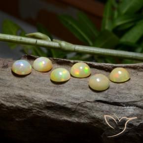 Shop natural 8.15ct マルチカラー オパール gems, ラウンド, from エチオピア at GemSelect. In stock, global shipping!