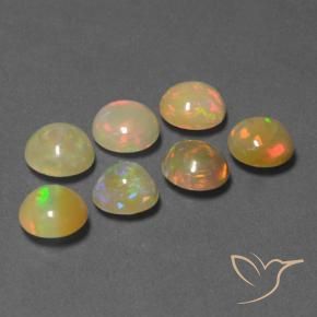 Shop natural 5.32ct マルチカラー オパール gems, ラウンド, from エチオピア at GemSelect. In stock, global shipping!