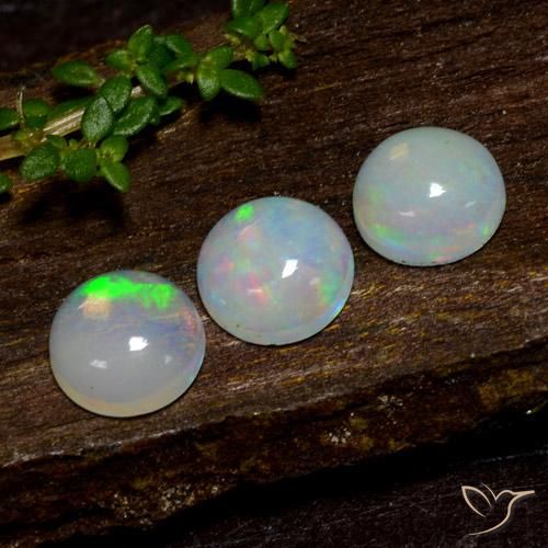 Shop natural 1.46ct マルチカラー オパール gems, ラウンド, from エチオピア at GemSelect. In stock, global shipping!