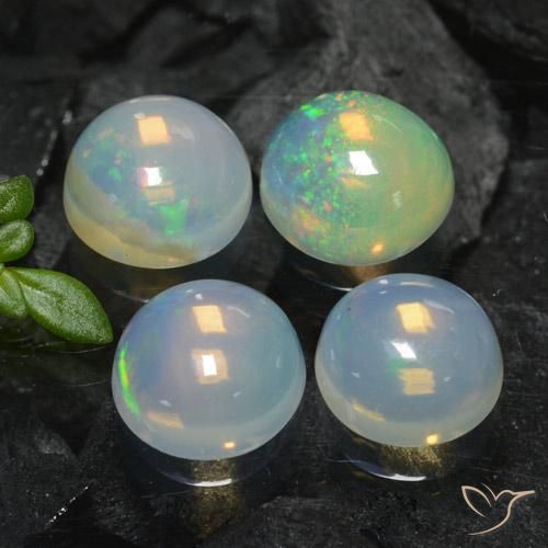 Shop natural 3.43ct マルチカラー オパール gems, ラウンド, from エチオピア at GemSelect. In stock, global shipping!
