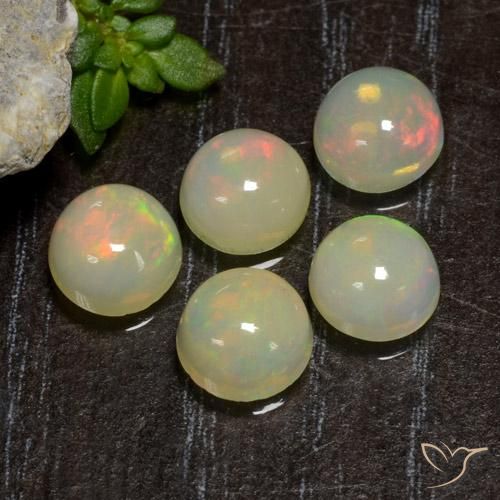 Shop natural 3.19ct マルチカラー オパール gems, ラウンド, from エチオピア at GemSelect. In stock, global shipping!