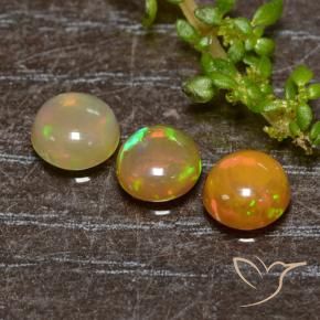Shop natural 1.34ct マルチカラー オパール gems, ラウンド, from エチオピア at GemSelect. In stock, global shipping!