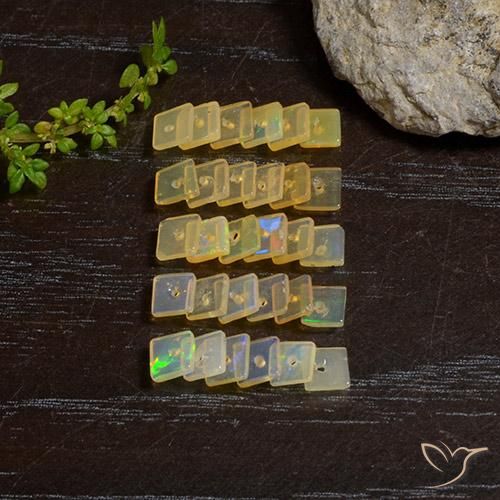 Shop natural 3.10ct マルチカラー オパール gems, 四角形, from エチオピア at GemSelect. In stock, global shipping!