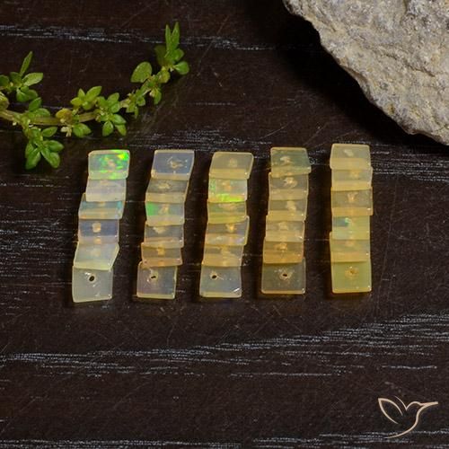 Shop natural 3.10ct マルチカラー オパール gems, 四角形, from エチオピア at GemSelect. In stock, global shipping!