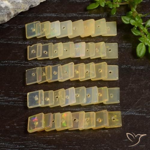 Shop natural 5.15ct マルチカラー オパール gems, 四角形, from エチオピア at GemSelect. In stock, global shipping!