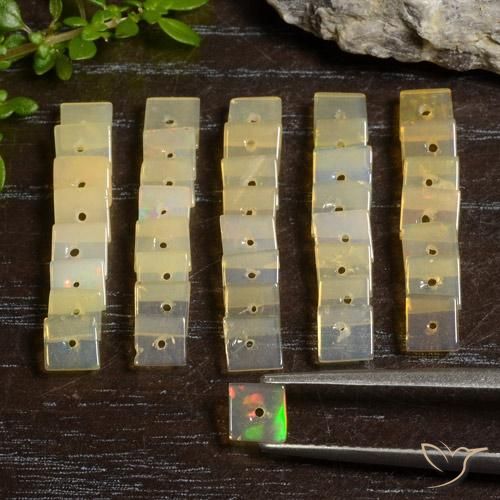 Shop natural 5.15ct マルチカラー オパール gems, 四角形, from エチオピア at GemSelect. In stock, global shipping!