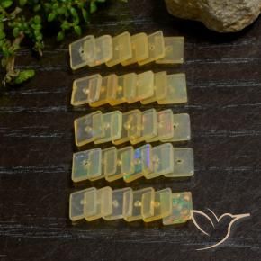 Shop natural 5.96ct マルチカラー オパール gems, 四角形, from エチオピア at GemSelect. In stock, global shipping!