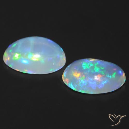 Shop natural 0.94ct マルチカラー オパール gems, 楕円形, from オーストラリア at GemSelect. In stock, global shipping!