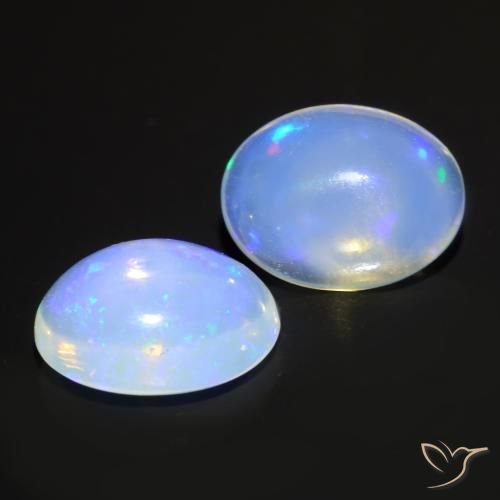 Shop natural 1.46ct 青みがかったホワイト オパール gems, 楕円形, from オーストラリア at GemSelect. In stock, global shipping!