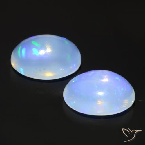 Shop natural 1.46ct 青みがかったホワイト オパール gems, 楕円形, from オーストラリア at GemSelect. In stock, global shipping!