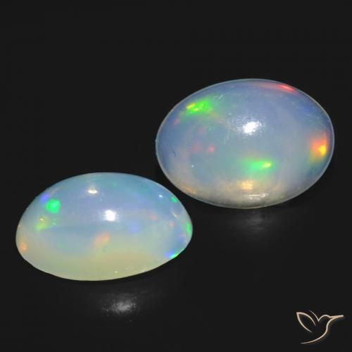 Shop natural 0.89ct 青みがかったホワイト オパール gems, 楕円形, from オーストラリア at GemSelect. In stock, global shipping!