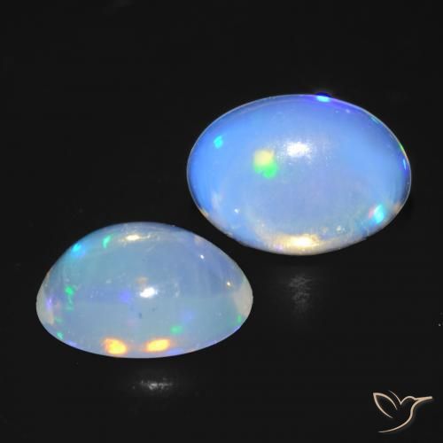 Shop natural 0.85ct 青みがかったホワイト オパール gems, 楕円形, from オーストラリア at GemSelect. In stock, global shipping!
