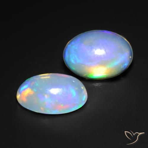 Shop natural 0.99ct マルチカラー オパール gems, 楕円形, from オーストラリア at GemSelect. In stock, global shipping!