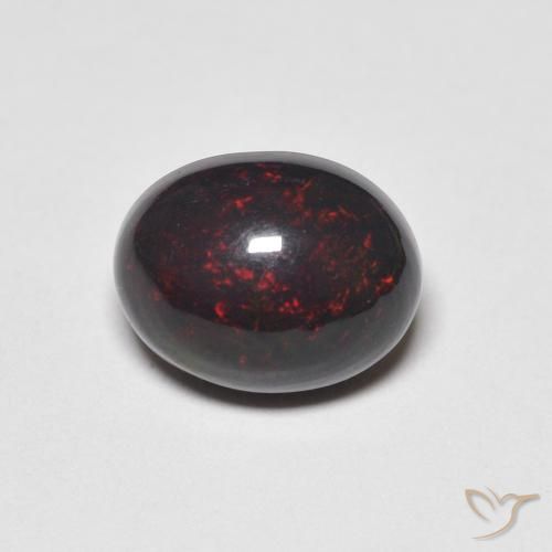 1.38ct 天然 マルチカラー オパール, 楕円形, オペーク, Photo A