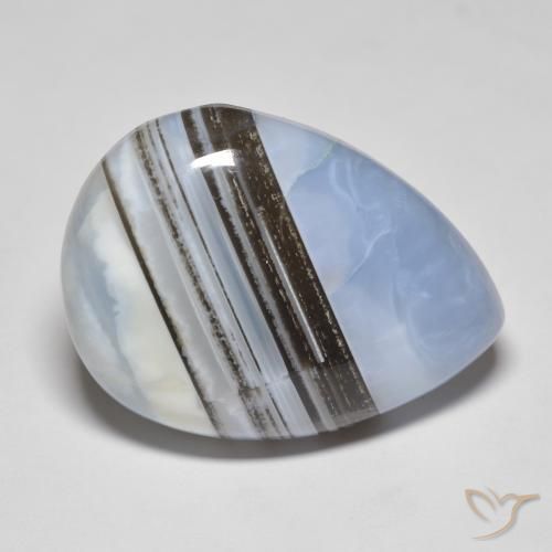 37.98ct 天然 マルチカラー オパール, 洋梨の形, オペーク