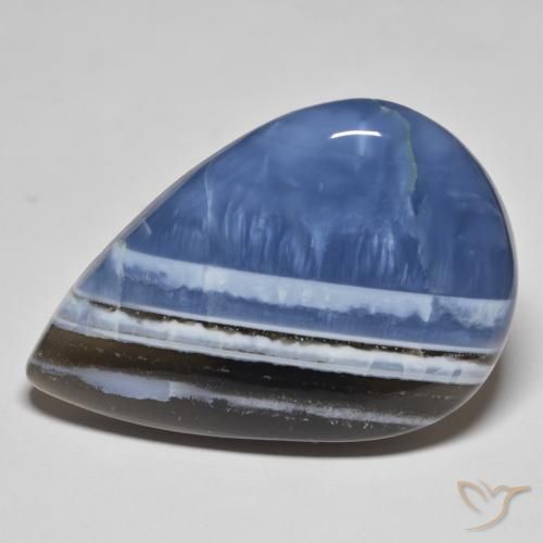 48.08ct 天然 マルチカラー オパール, 洋梨の形, オペーク