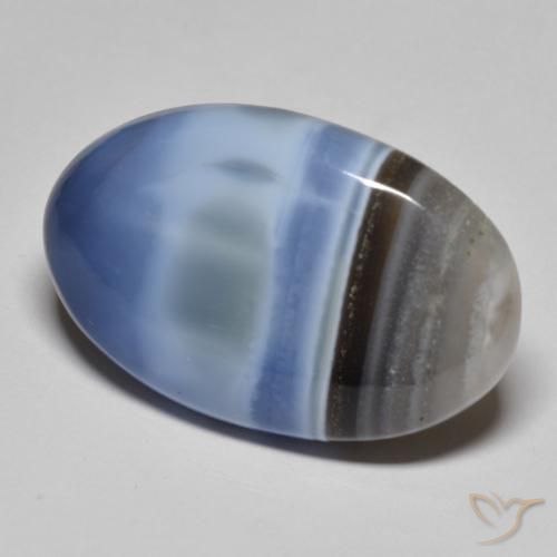 24.99ct 天然 マルチカラー オパール, 楕円形, オペーク, Photo A