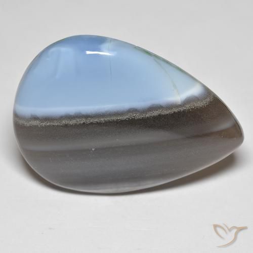 34.61ct 天然 マルチカラー オパール, 洋梨の形, オペーク