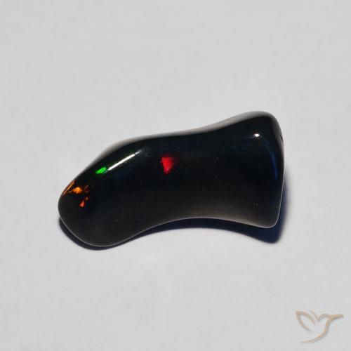 1.96ct 天然 マルチカラー オパール, ファンシー, 半透明