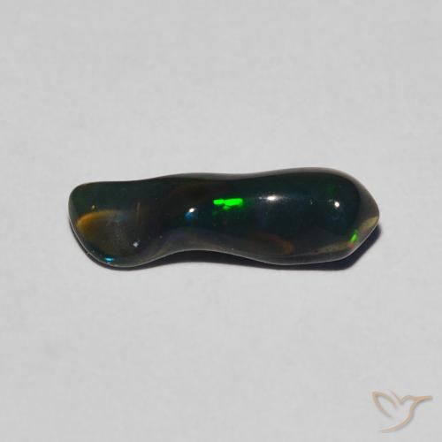 0.70ct 天然 マルチカラー オパール, ファンシー, 半透明