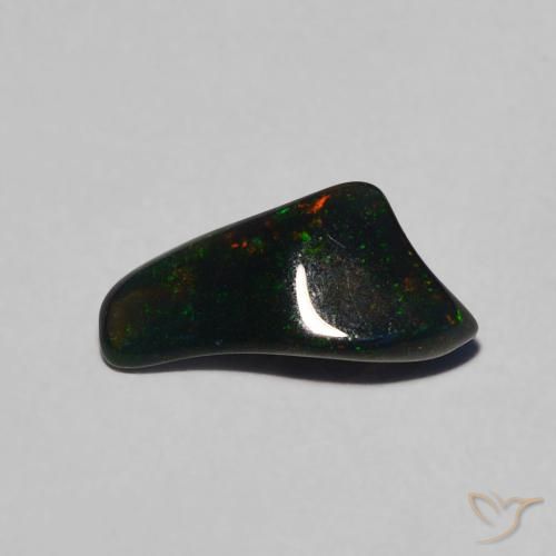0.57ct 天然 マルチカラー オパール, ファンシー, 半透明