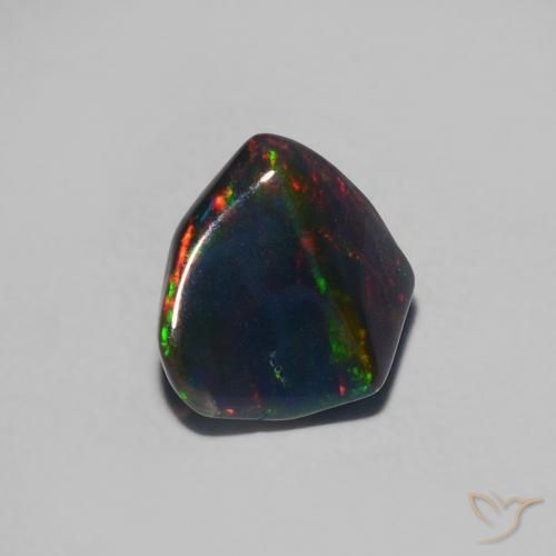 0.56ct 天然 マルチカラー オパール, ファンシー, 半透明