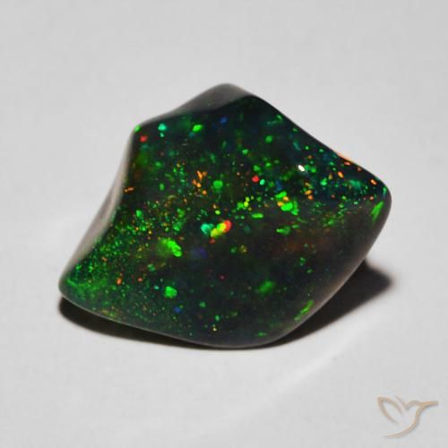 2.36ct 天然 マルチカラー オパール, ファンシー, 半透明