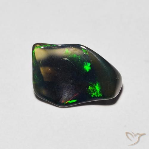 0.74ct 天然 マルチカラー オパール, ファンシー, 半透明