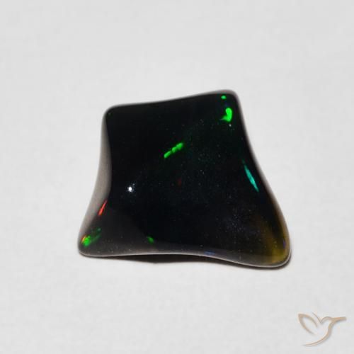 0.73ct 天然 マルチカラー オパール, ファンシー, 半透明