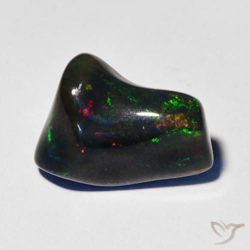 3.34ct 天然 マルチカラー オパール, ファンシー, 半透明