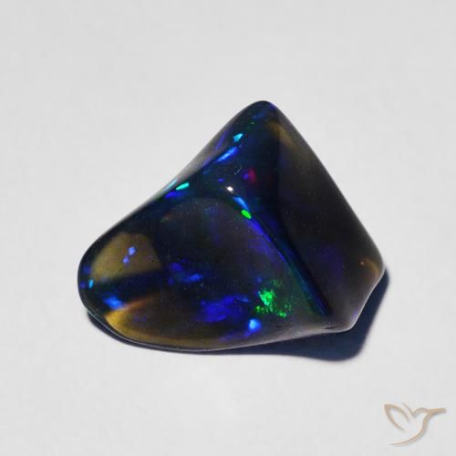 1.16ct 天然 マルチカラー オパール, ファンシー, 半透明