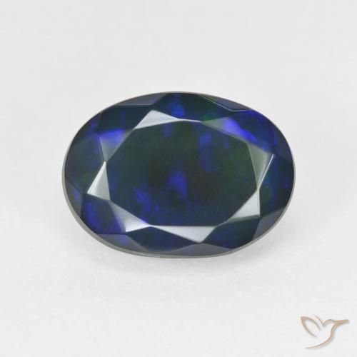 2.68ct 天然 マルチカラー オパール, 楕円形, 半透明