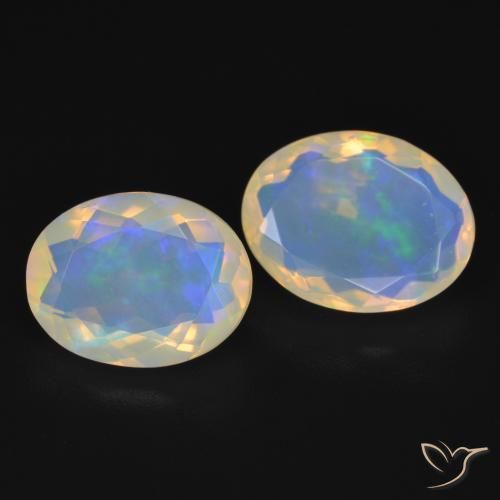 Shop natural 3.16ct 青みがかったホワイト オパール gems, 楕円形, from オーストラリア at GemSelect. In stock, global shipping!
