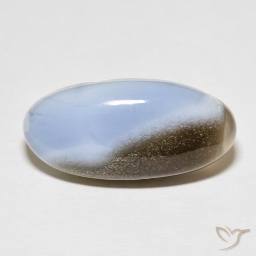 22.31ct 天然 マルチカラー オパール, 楕円形, オペーク