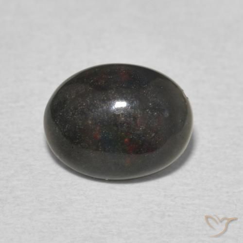 0.93ct 天然 マルチカラー オパール, 楕円形, オペーク