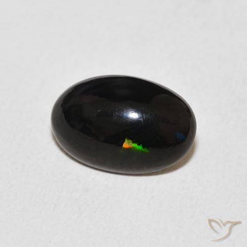 1.88ct 天然 マルチカラー オパール, 楕円形, オペーク