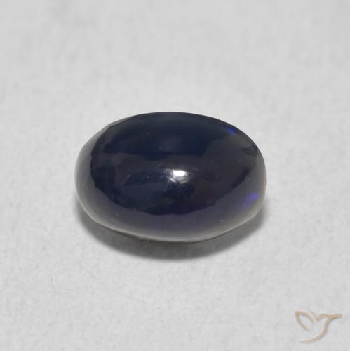 0.57ct 天然 マルチカラー オパール, 楕円形, オペーク