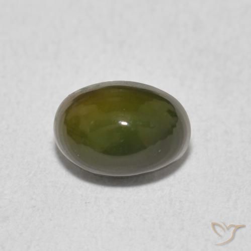 0.59ct 天然 マルチカラー オパール, 楕円形, オペーク